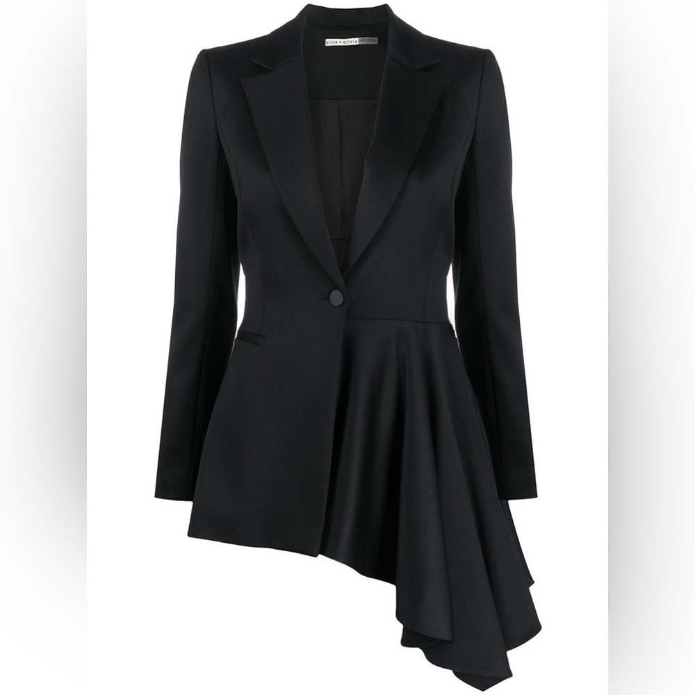 Alice + Olivia Hudson Draped Blazer NWOT